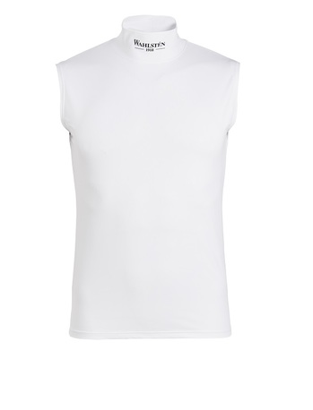 WAHLSTEN VANN MEN'S SLEEVLESS T-SHIRT, WHITE